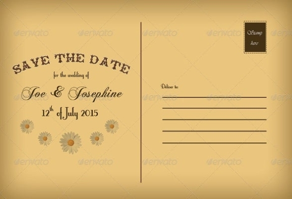22+ Save The Date Postcard Templates – Free Sample, Example Format Throughout Save The Date Postcards Free Templates