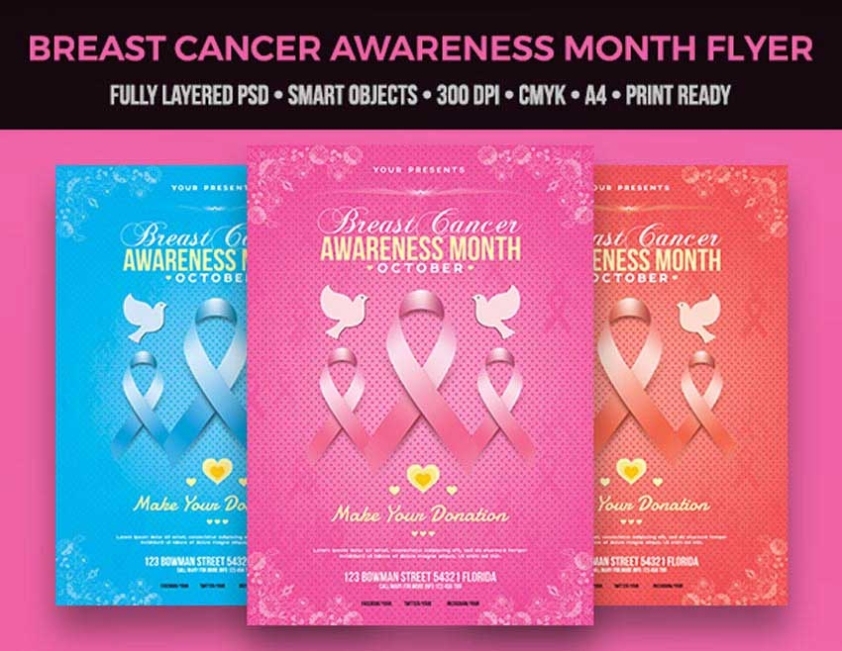 23 Best New Fundraiser Flyer Templates For Photoshop & Indesign For 2020 With Regard To Cancer Fundraiser Flyer Template