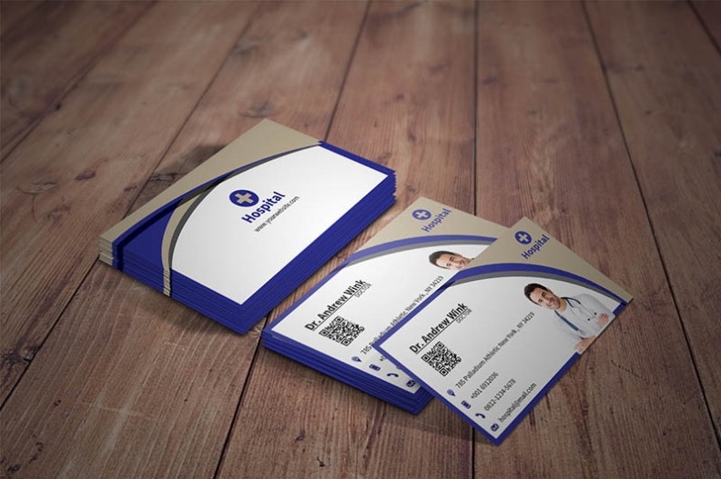 23+ Hospital Business Card Templates Free Psd Designs Intended For Medical Business Cards Templates Free