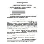 23+ Llc Operating Agreement Template Intended For Corporation Operating Agreement Template