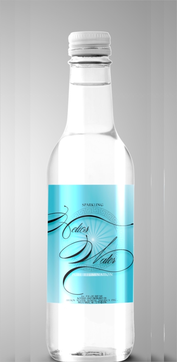 23+ Water Bottle Label Templates - Free &amp; Premium Download regarding Template For Bottle Labels