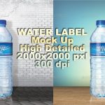 23+ Water Bottle Label Templates – Free & Premium Download Within Free Custom Water Bottle Labels Template