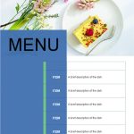25 Best Free Restaurant Menu Templates For Ms Word & Google Docs 2020 Regarding Free Restaurant Menu Templates For Word
