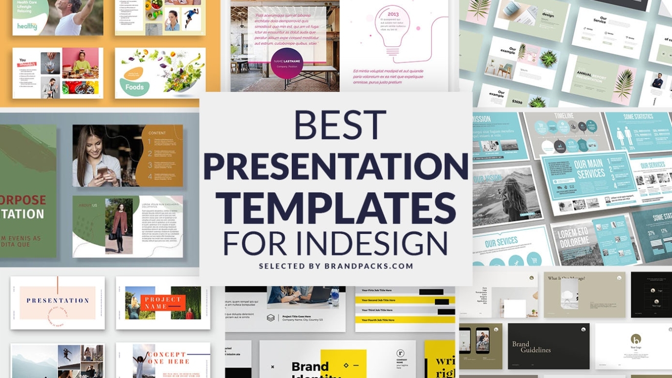25+ Best Presentation Templates For Indesign – Brandpacks Pertaining To Indesign Presentation Templates