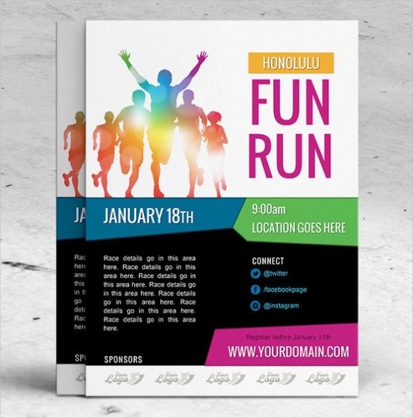 25+ Marathon Flyer Templates - Free & Premium Download Intended For Running Flyer Template