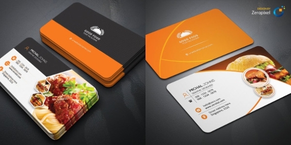 25+ Restaurant Business Card Templates – Free & Premium Download Inside Food Business Cards Templates Free