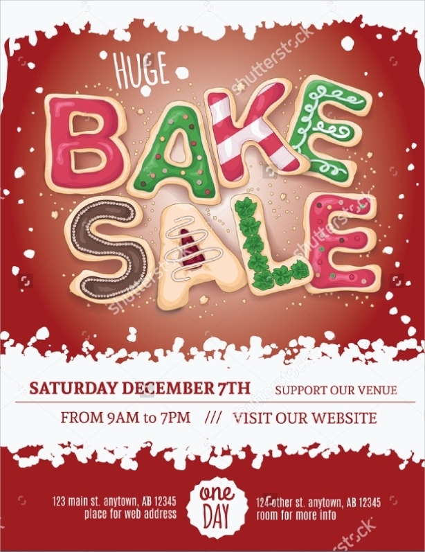 27+ Bake Sale Flyer Templates – Ms Word, Publisher, Photoshop | Design Within Bake Sale Flyer Free Template
