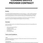 27+ Cleaning Services Contract Templates – Free Downloads | Template Within Carpet Cleaning Service Contract Templates