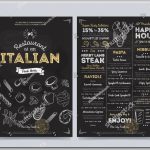 27+ Italian Food Menu Designs & Templates – Psd, Ai | Free & Premium Within Menu Board Design Templates Free