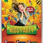 27+ Kids Party Flyer Templates - Free &amp; Premium Download for Free Templates For Party Flyers