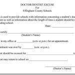 28+ Free Doctor'S Note Templates & Forms To Create Doctor'S Excuse Intended For Dentist Note For School Template