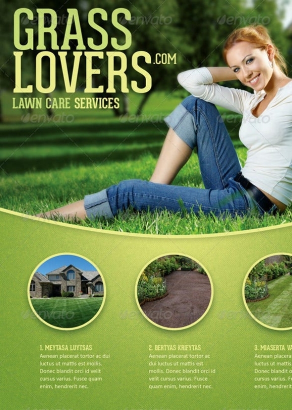 28+ Lawn Care Flyers - Psd, Ai, Vector Eps | Free &amp; Premium Templates throughout Lawn Care Flyers Templates Free