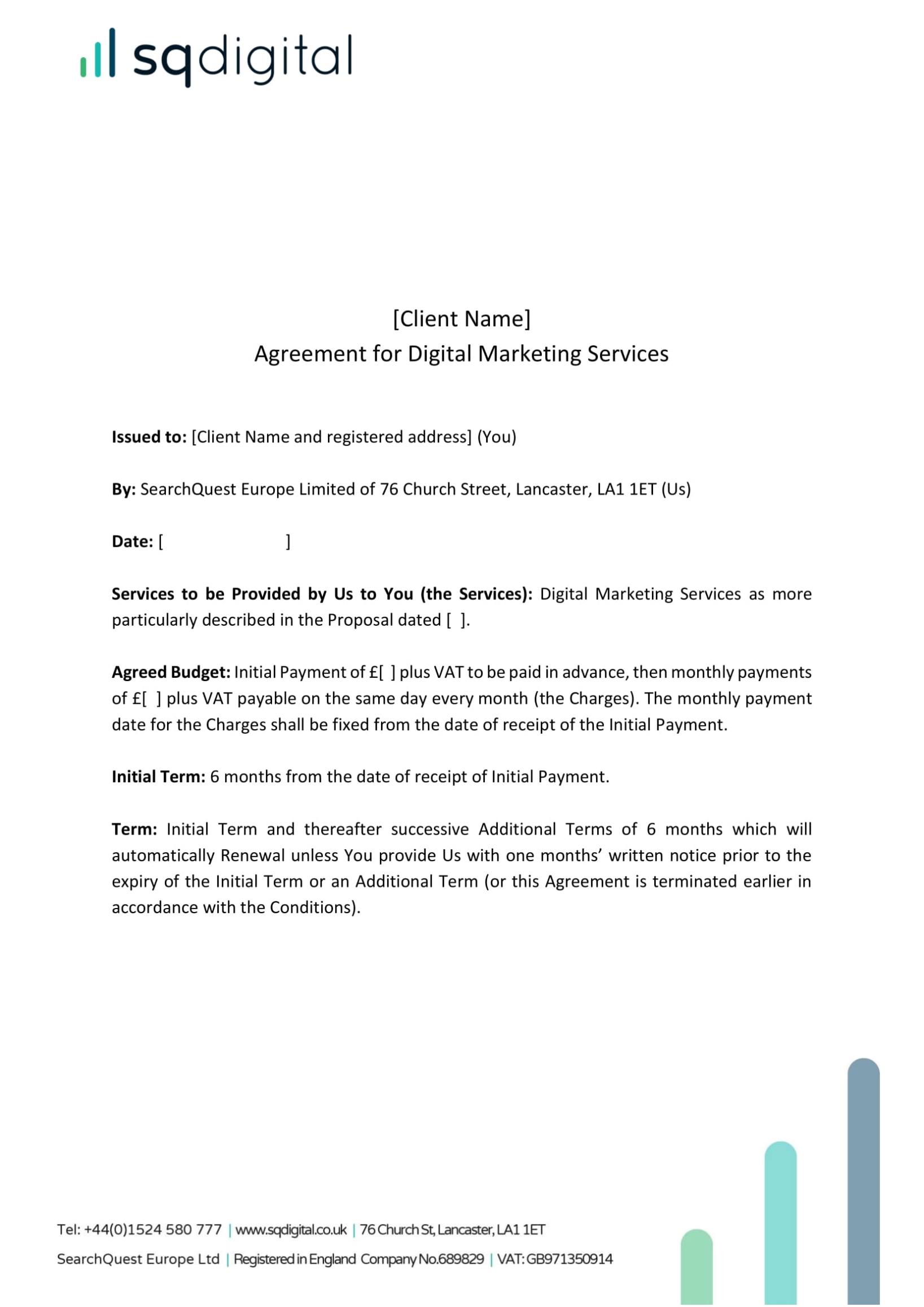 29+ Marketing Agreement Templates And Examples – Pdf, Word, Pages Throughout Free Online Advertising Agreement Template