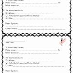 30 Excuse Note For School Absence | Example Document Template For School Absence Note Template