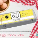 30 Free Egg Carton Label Template Labels For You - 31 Free Egg Carton intended for Egg Carton Labels Template