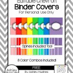 30 Free Printable Binder Labels | Example Document Template Throughout Binder Labels Template