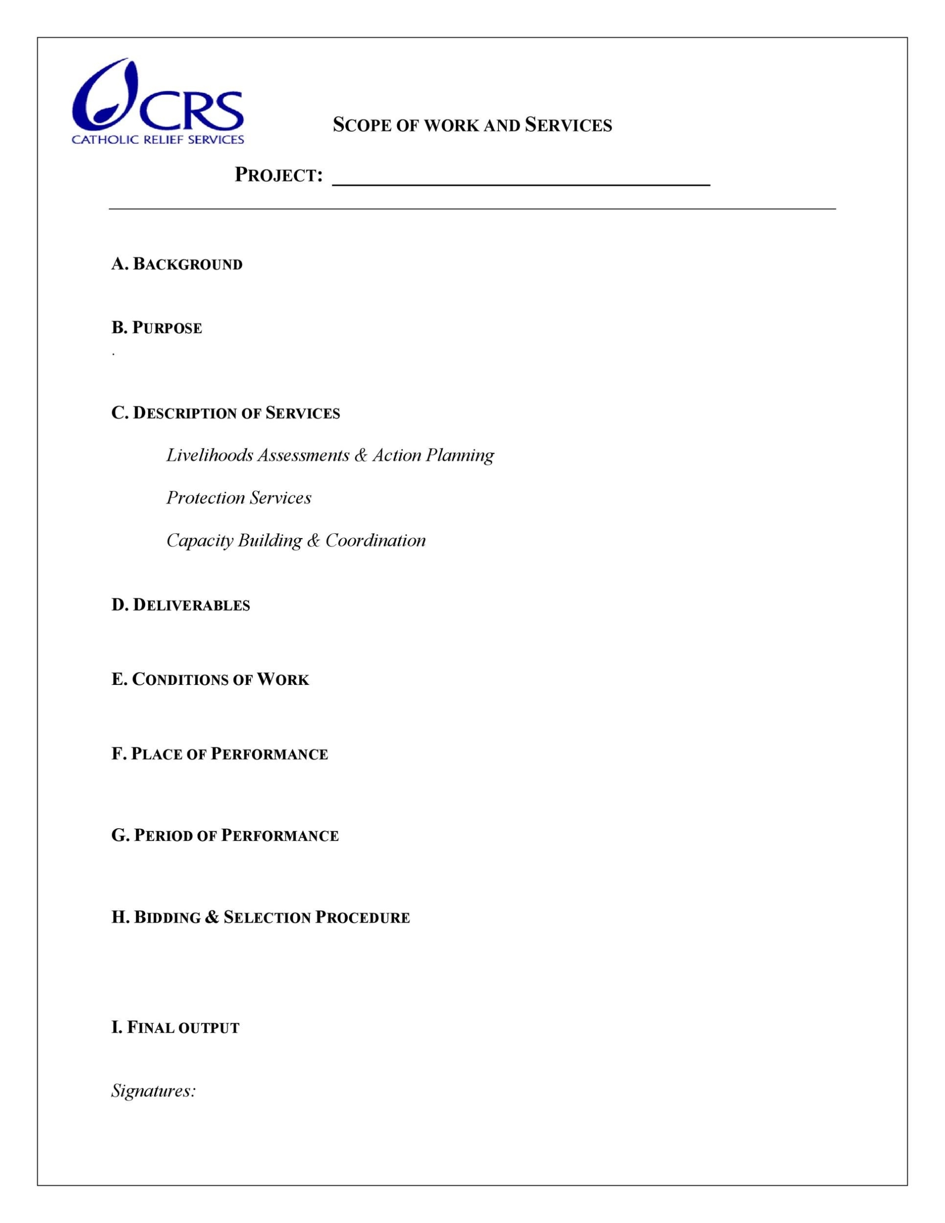 30 Ready To Use Scope Of Work Templates & Examples Within Scope Of Work Agreement Template