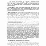 30 Sample Record Label Contract | Example Document Template With Record Label Contract Template