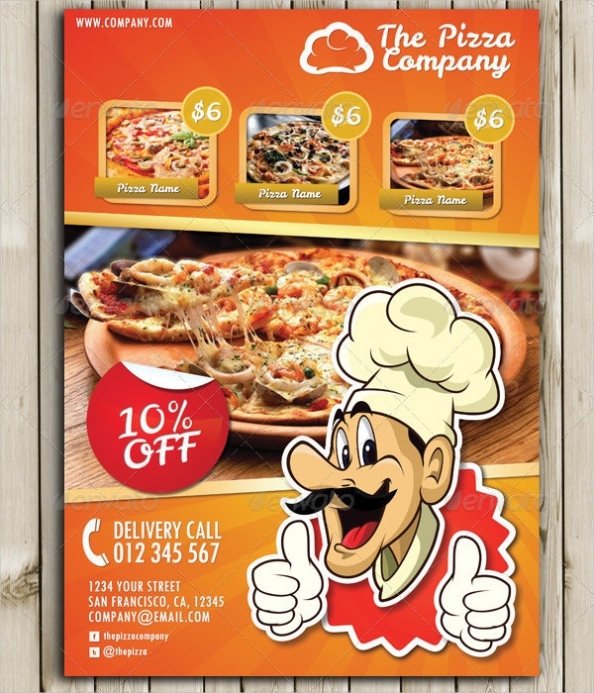 31+ Famous Pizza Flyer Templates – Free & Premium Download In Pizza Sale Flyer Template