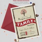 32+ Family Reunion Invitation Templates – Free Psd, Vector Eps, Png Intended For Family Reunion Flyer Template
