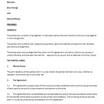 32+ Free 32+ Free Cohabitation Agreement Templates – Printable Samples Intended For Free Cohabitation Agreement Template