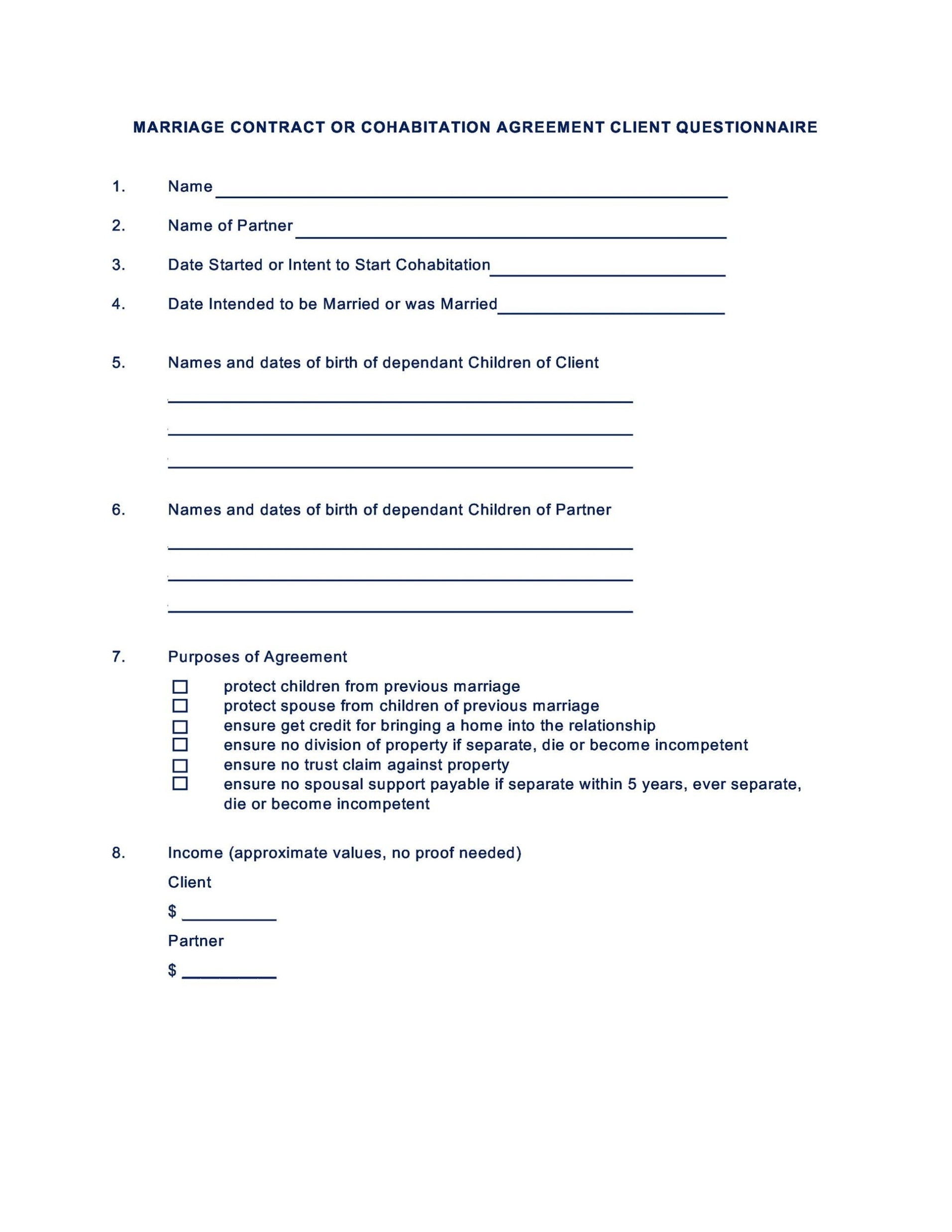 33 Marriage Contract Templates [Standart, Islamic, Jewish] ᐅ Templatelab Within Islamic Divorce Agreement Template