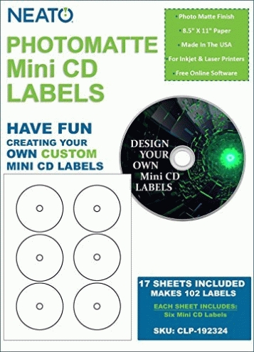 34 Neato Cd Label Software - Label Design Ideas 2020 Regarding Neato By Fellowes Cd Label Template