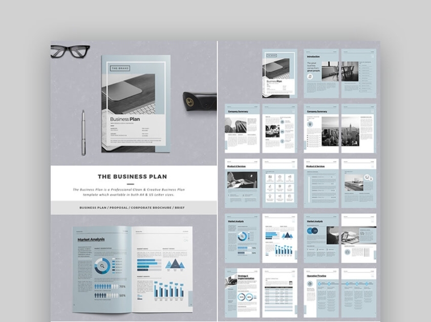 35+ Best Business Proposal Templates For Projects In 2021 Pertaining To Business Plan Template Indesign
