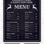 35+ Christmas Menu Template – Free Sample, Example Format Download Throughout To Go Menu Template