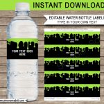 35 Free Printable Water Bottle Label Template – Label Design Ideas 2020 Intended For Free Printable Water Bottle Label Template