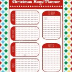 35+ Menu Planner Templates - Free Sample, Example Format Download intended for Christmas Day Menu Template