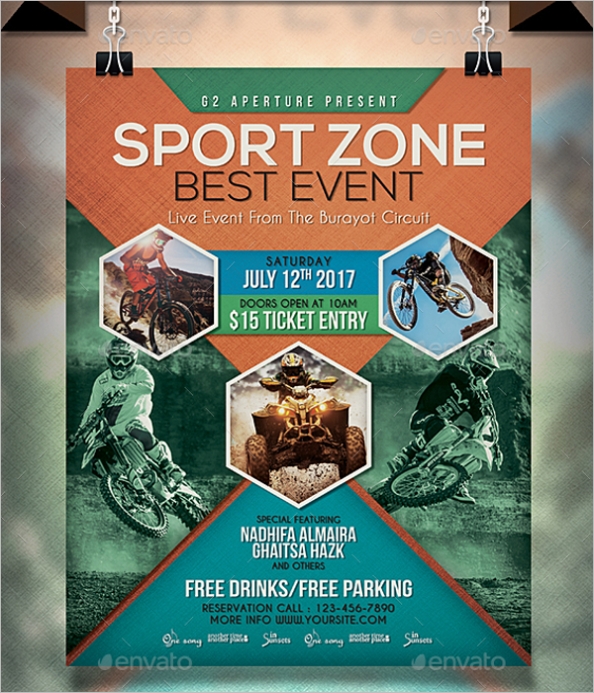 35+ Sports Event Flyer Templates Free Word, Psd Designs Inside Free Event Flyer Templates Word