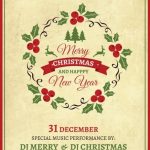 36+ Free Christmas Flyer Templates – Word | Psd | Indesign | Apple (Mac Inside Free Christmas Flyer Templates Microsoft Word
