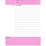37 Cornell Notes Templates & Examples [Word, Excel, Pdf] ᐅ In Lecture Notes Template Word