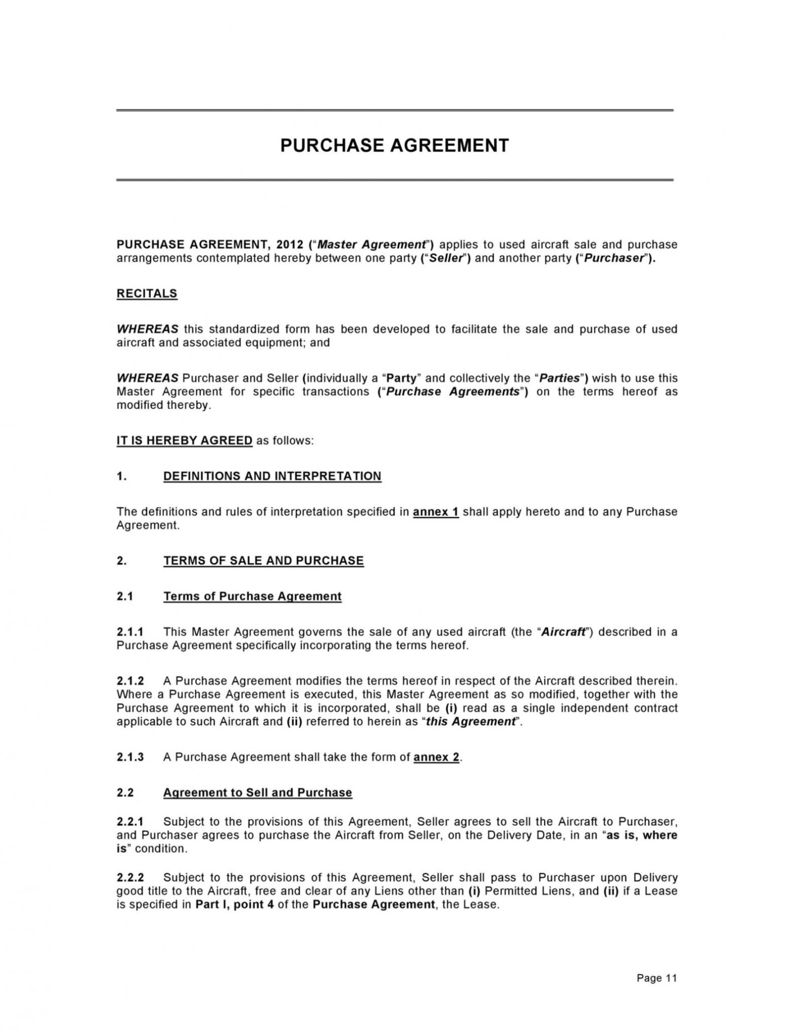 37 Simple Purchase Agreement Templates Real Estate Business Property With Regard To Free Business Transfer Agreement Template