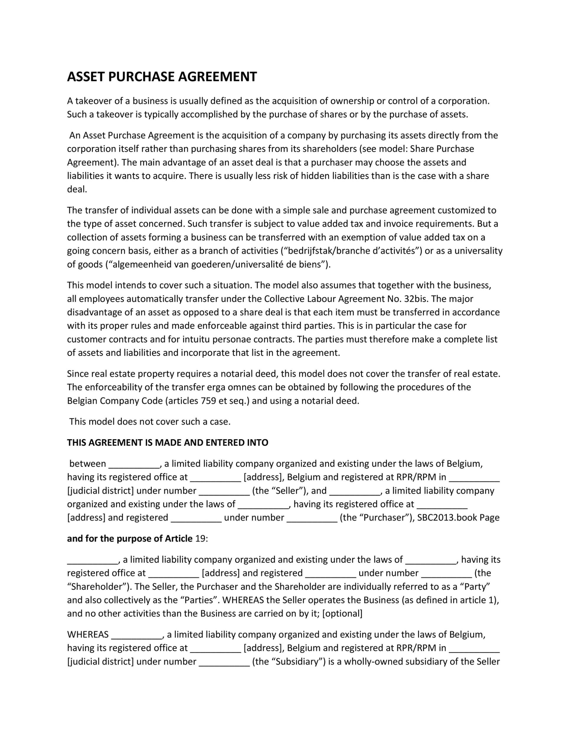 37 Simple Purchase Agreement Templates [Real Estate, Business] regarding Promise To Sell Agreement Template