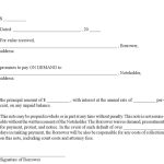 38+ Promissory Note Templates Free Download throughout non recourse loan agreement template