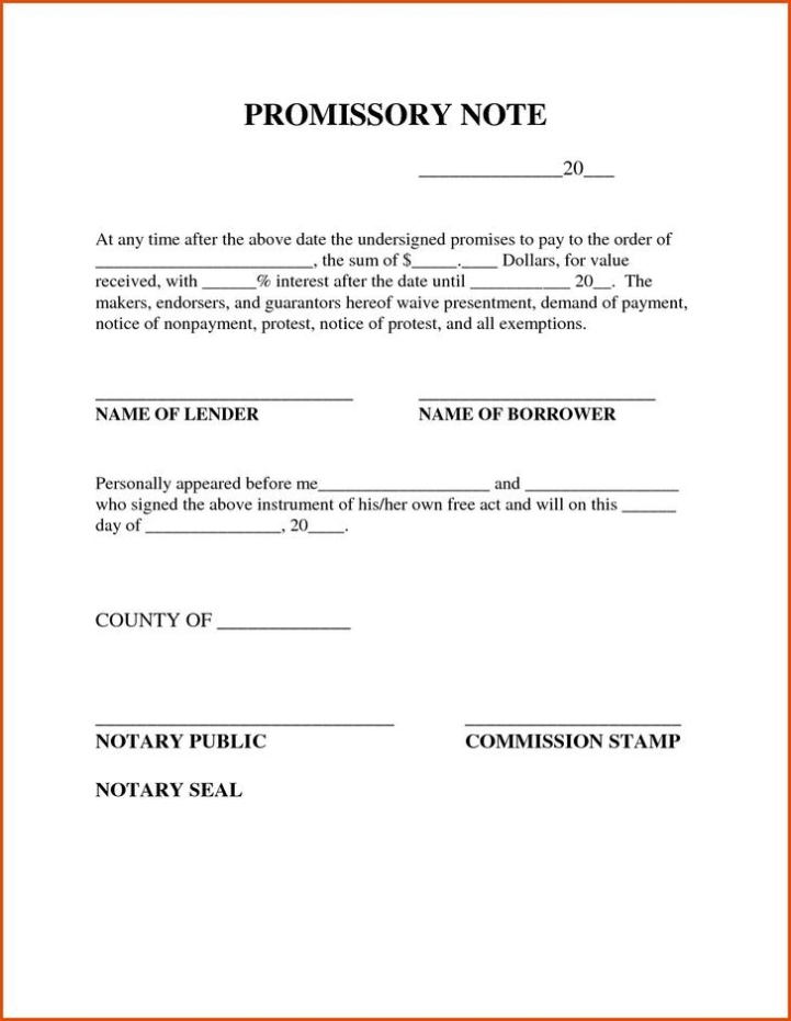 38+ Promissory Note Templates Free Download With Regard To Convertible Note Term Sheet Template