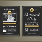 4+ Retirement Invitation Flyer Templates In Ai | Psd | Free &amp; Premium intended for Free Retirement Flyer Templates