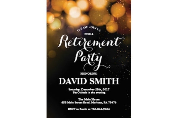 4+ Retirement Party Flyer Templates In Ai | Indesign | Word | Psd In Retirement Party Flyer Template