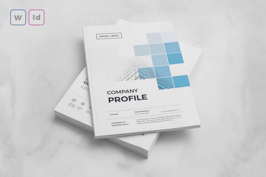 40+ Best Company Profile Templates (Word + Powerpoint) | Design Shack Intended For Free Business Profile Template Word