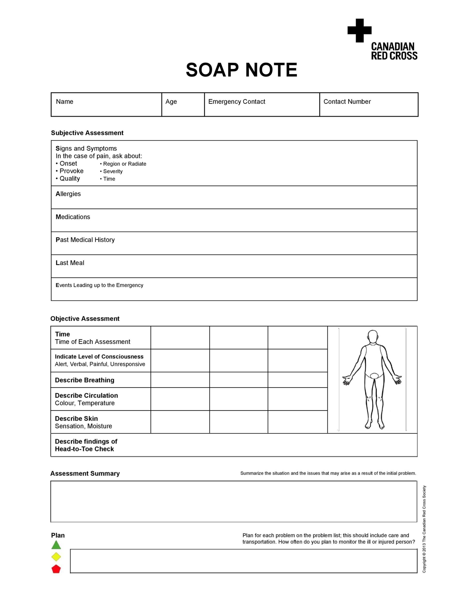 40 Fantastic Soap Note Examples & Templates - Template Lab With Free Soap Notes For Massage Therapy Templates