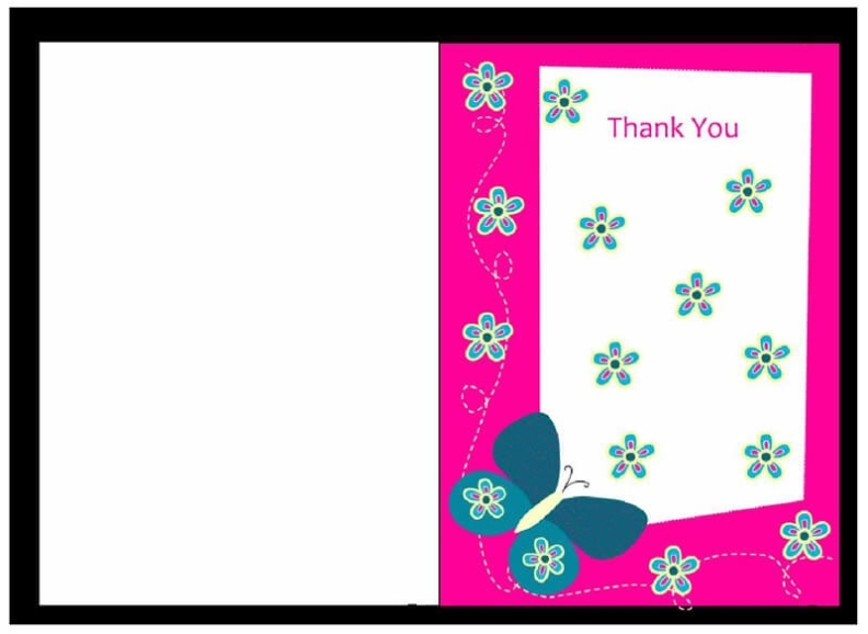40+ Free Thank You Card Templates (For Word, Psd, Ai) In Free Thank You Postcard Template