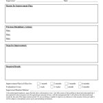 41 Free Performance Improvement Plan Templates & Examples – Free For Individual Performance Agreement Template