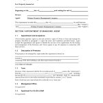 42 Simple Property Management Agreements [Word / Pdf] ᐅ Templatelab Within Land Promotion Agreement Template