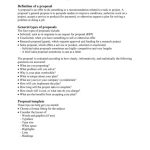 43 Best Job Proposal Templates (Free Download) ᐅ Templatelab intended for New Position Proposal Template
