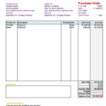 43 Free Purchase Order Templates [In Word, Excel, Pdf] With Regard To Standard Shipping Note Template