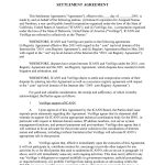 43 Free Settlement Agreement Templates [Divorce/Debt/Employment..] Regarding Free Debt Settlement Agreement Template