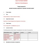 43 Professional Project Proposal Templates ᐅ Templatelab for Written Proposal Template