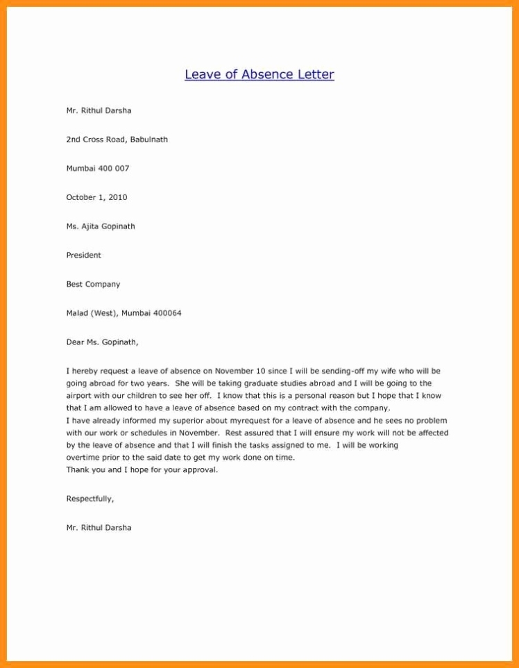 44 School Note For Being Absent | Ufreeonline Template in School Absence Note Template